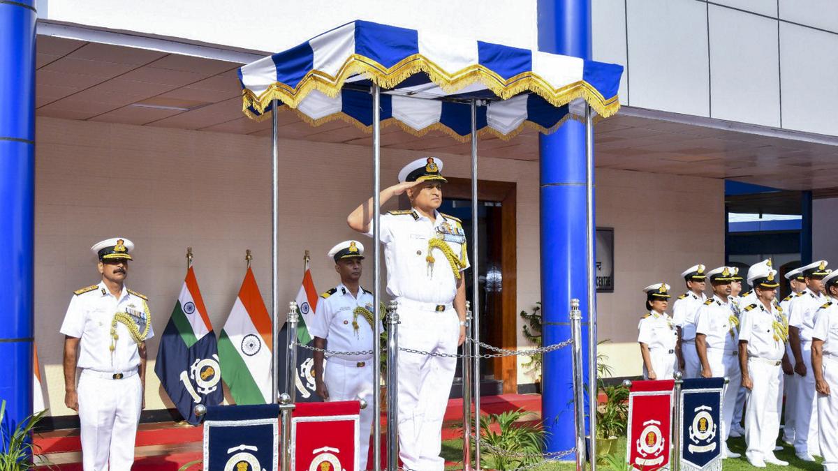 Paramesh Sivamani takes over as Coast Guard chief