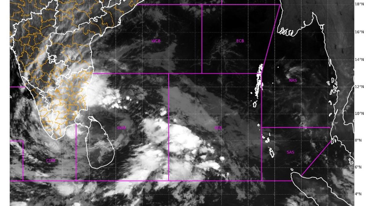 Cyclone Ditwah brings torrential rains to south coastal districts