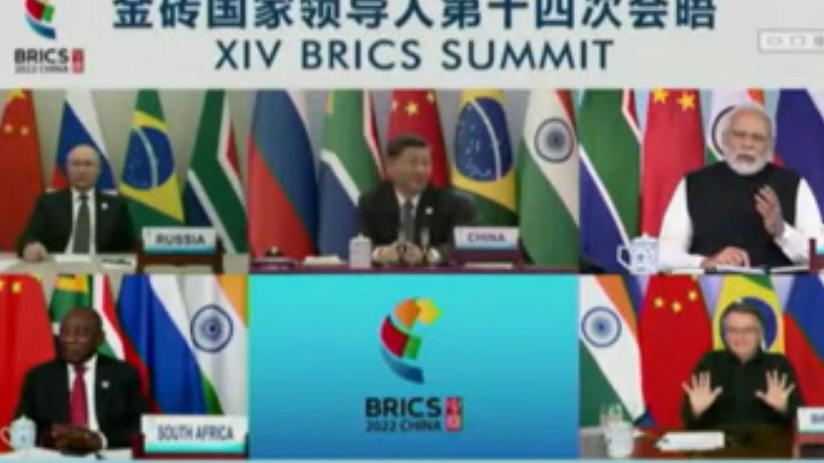 Prime Minister Narendra Modi Addresses The 14th BRICS Summit Through ...