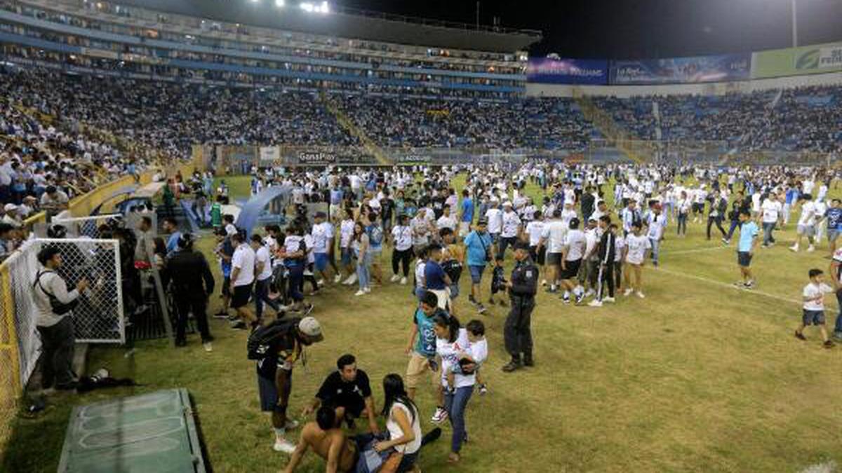 At least 9 dead in stampede at soccer stadium in El Salvador