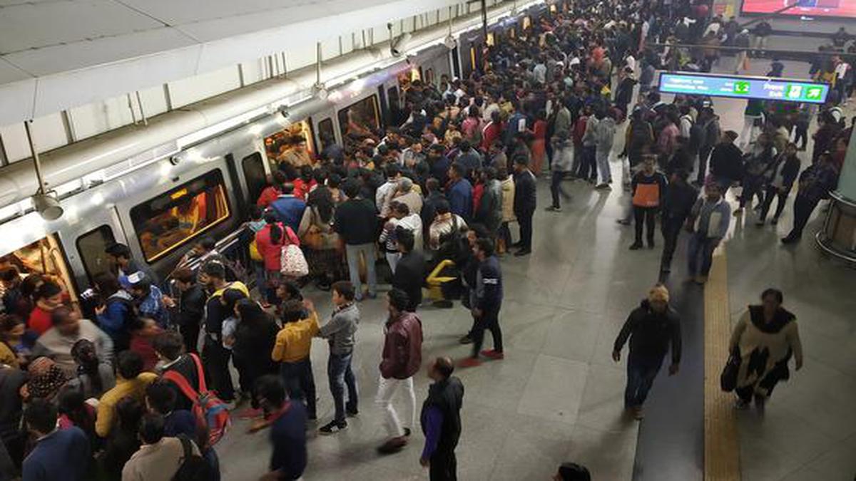 Six boys raise ‘shoot the traitors’ slogans at Delhi’s Rajiv Chowk Metro Station