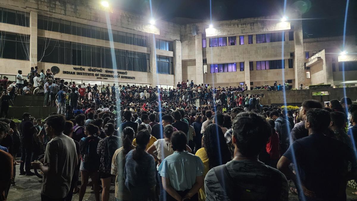 Protest erupts at IIT-Guwahati after student’s death