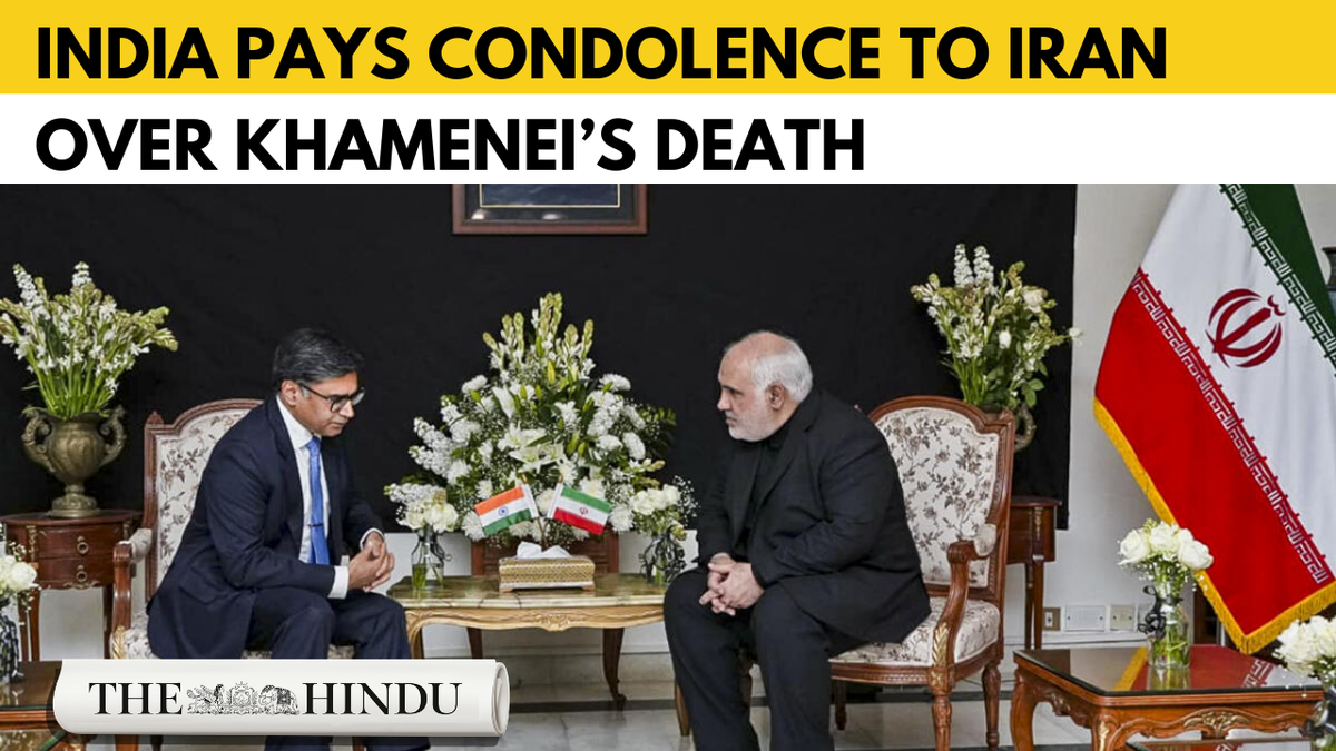 Watch: India condoles Khamenei’s death; foreign secretary signs condolence book