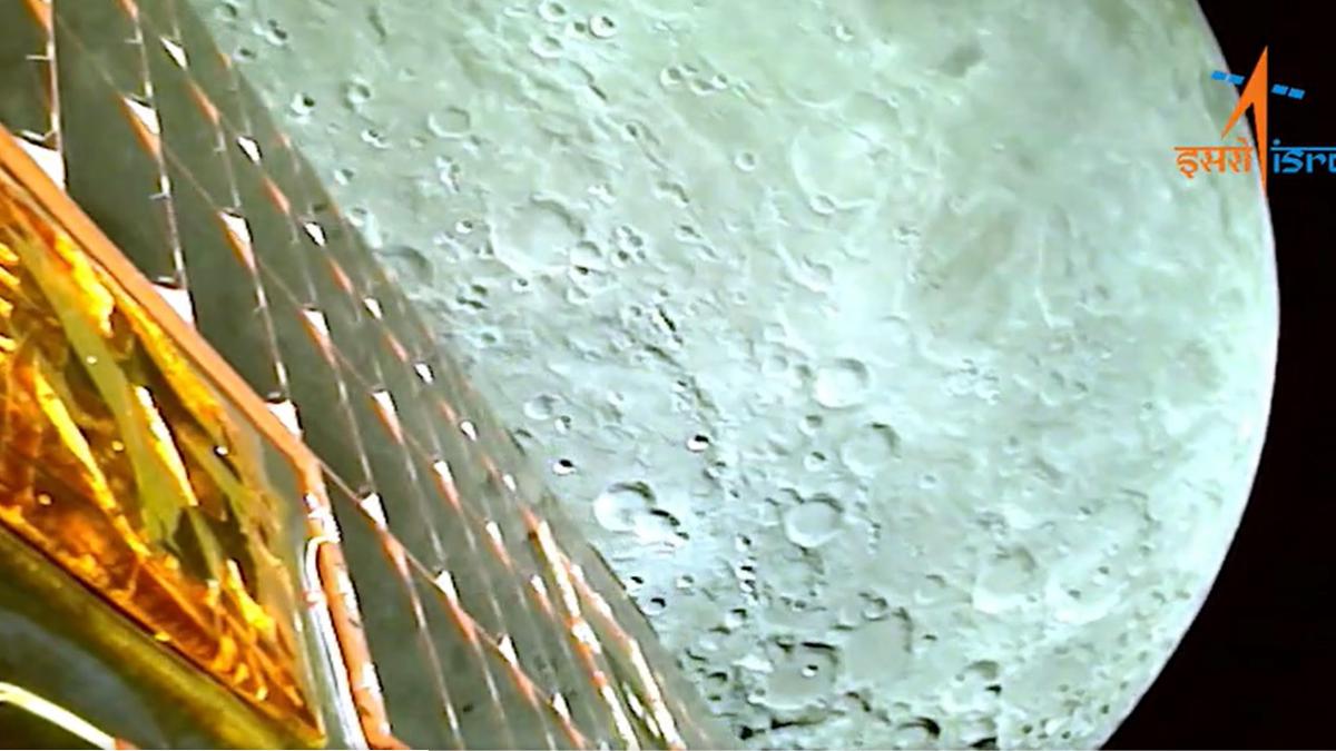 ISRO releases Moon's video as seen from Chandrayaan-3