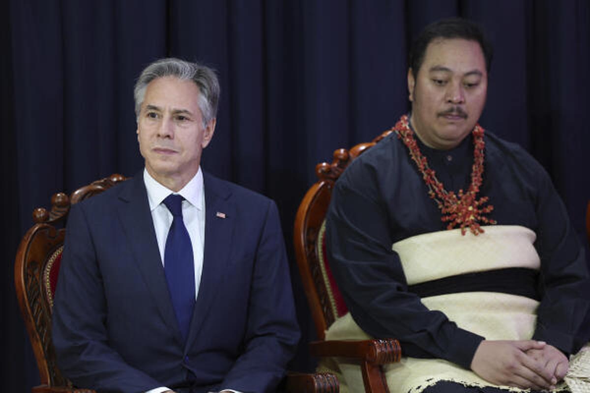 Blinken visits tiny Tonga as U.S. continues diplomatic push to counter China in the Pacific - The Hindu