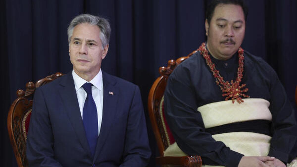Blinken visits tiny Tonga as U.S. continues diplomatic push to counter China in the Pacific