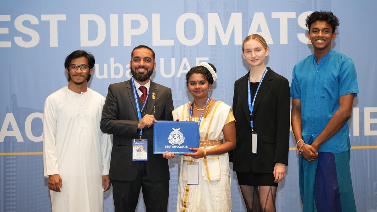 Kolkata teen wins ‘Best Diplomat’ award in Dubai