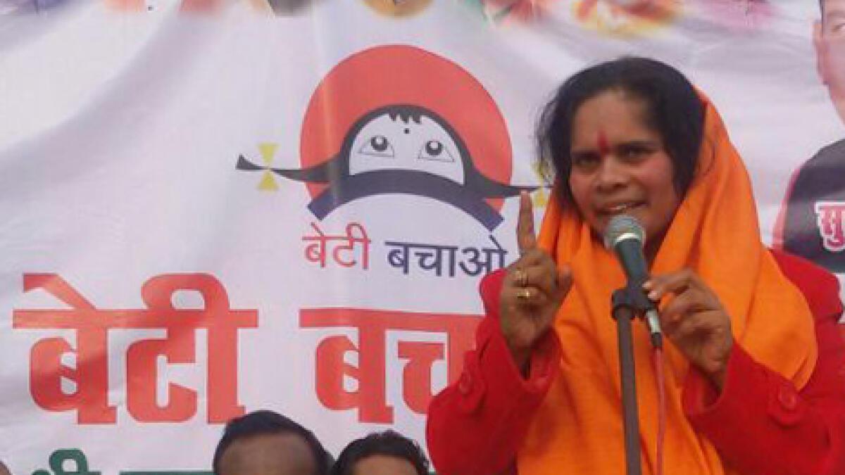VHP leader Sadhvi Prachi links mosques and madrasas to ‘love jihad’ in provocative remarks
