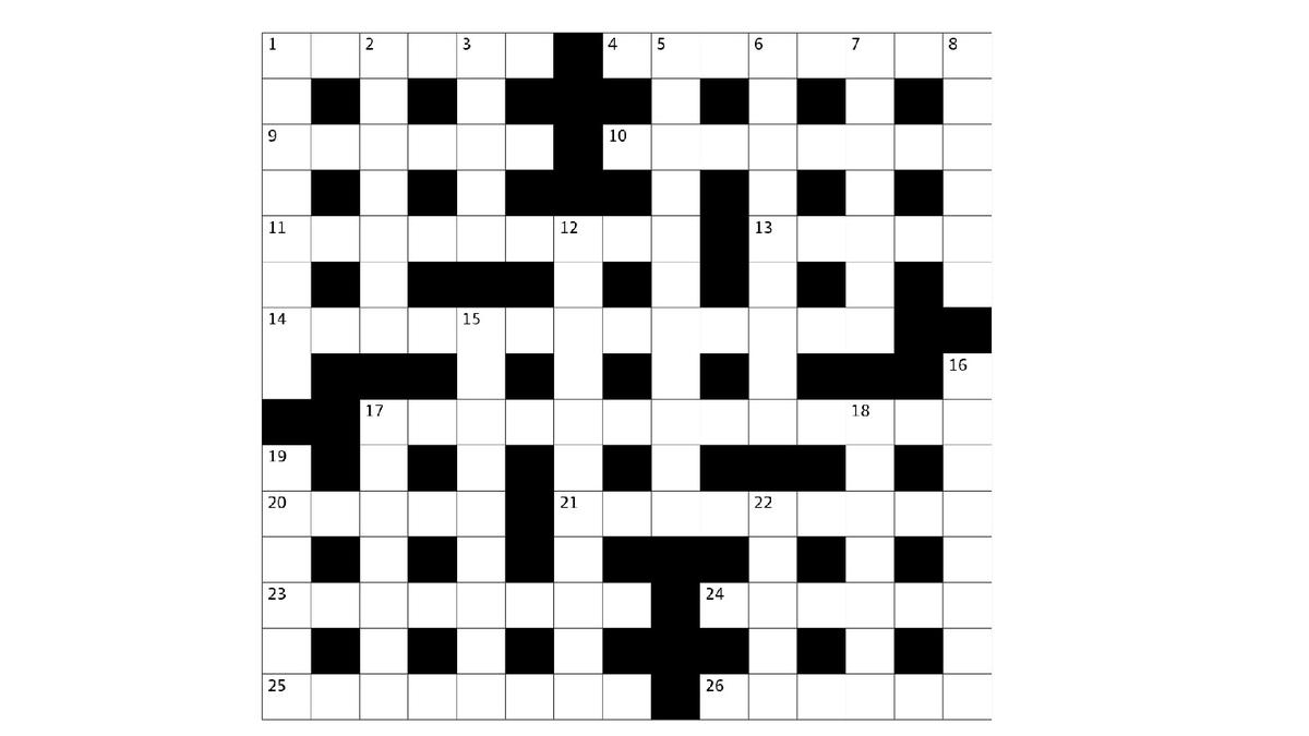 The Sunday Crossword No. 3313