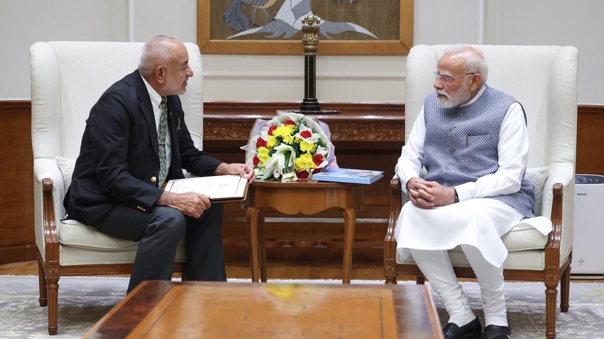 Andaman L-G briefs PM Modi on progress of mega projects on islands