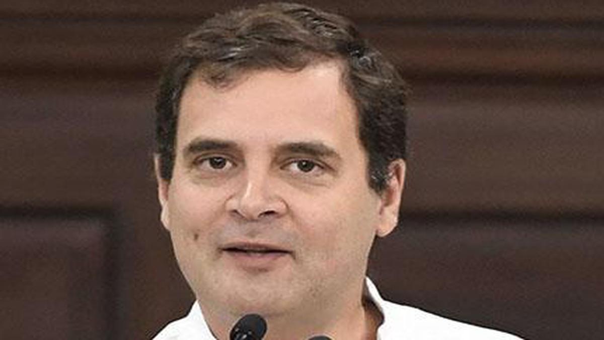 Govt. has to hide its own reports: Rahul