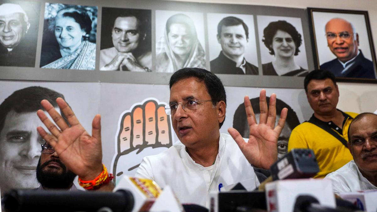 Bhopal Rally not cancelled, only deferred, says Randeep Surjewala 