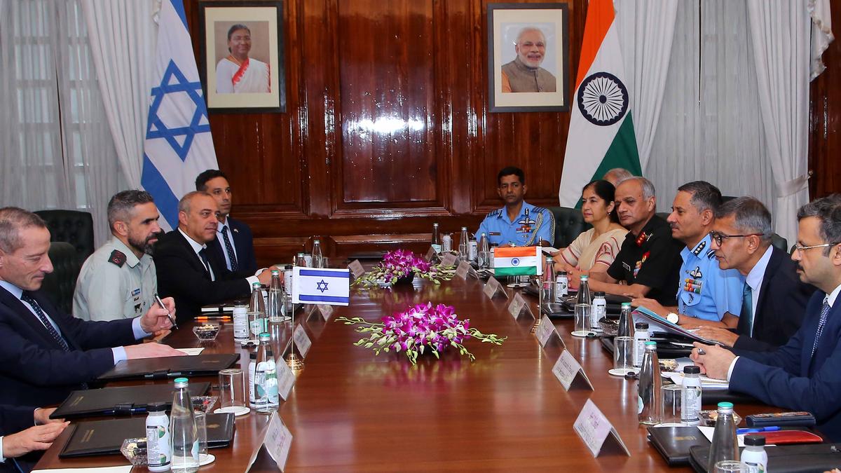 Defence Secretary holds bilateral meeting with Director General of Israeli Ministry of Defence