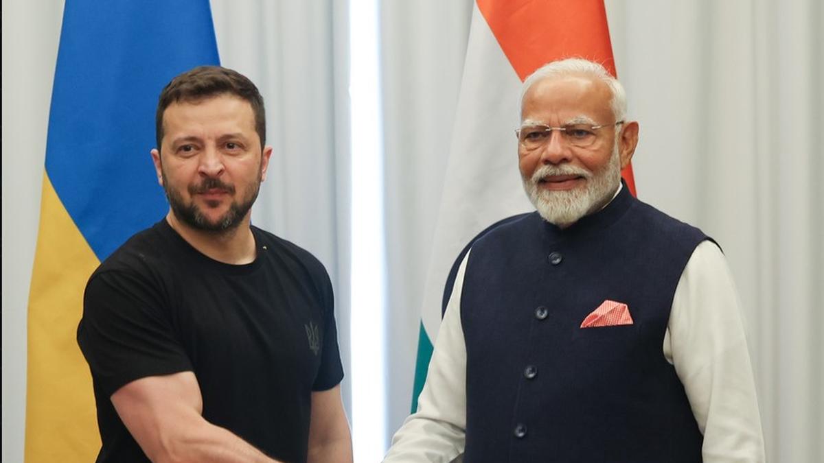 Way to peace is through ‘dialogue and diplomacy’: PM Modi tells Volodymyr Zelenskyy