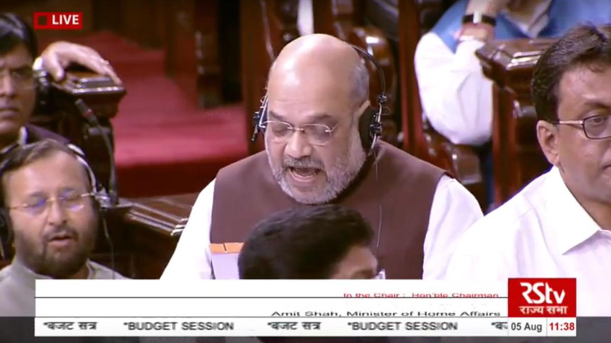 Parliament proceedings live | Rajya Sabha passes the J&K reorganisation Bill, 2019