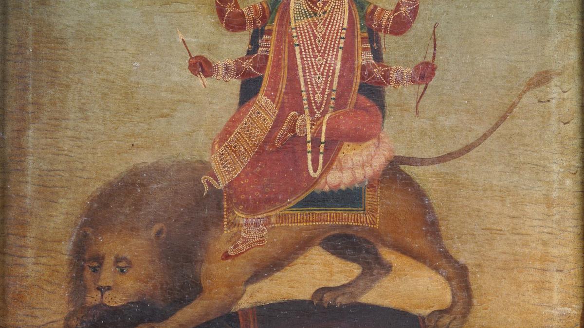 Mythological Oil Paintings of Bengal: 19th & early 20th century