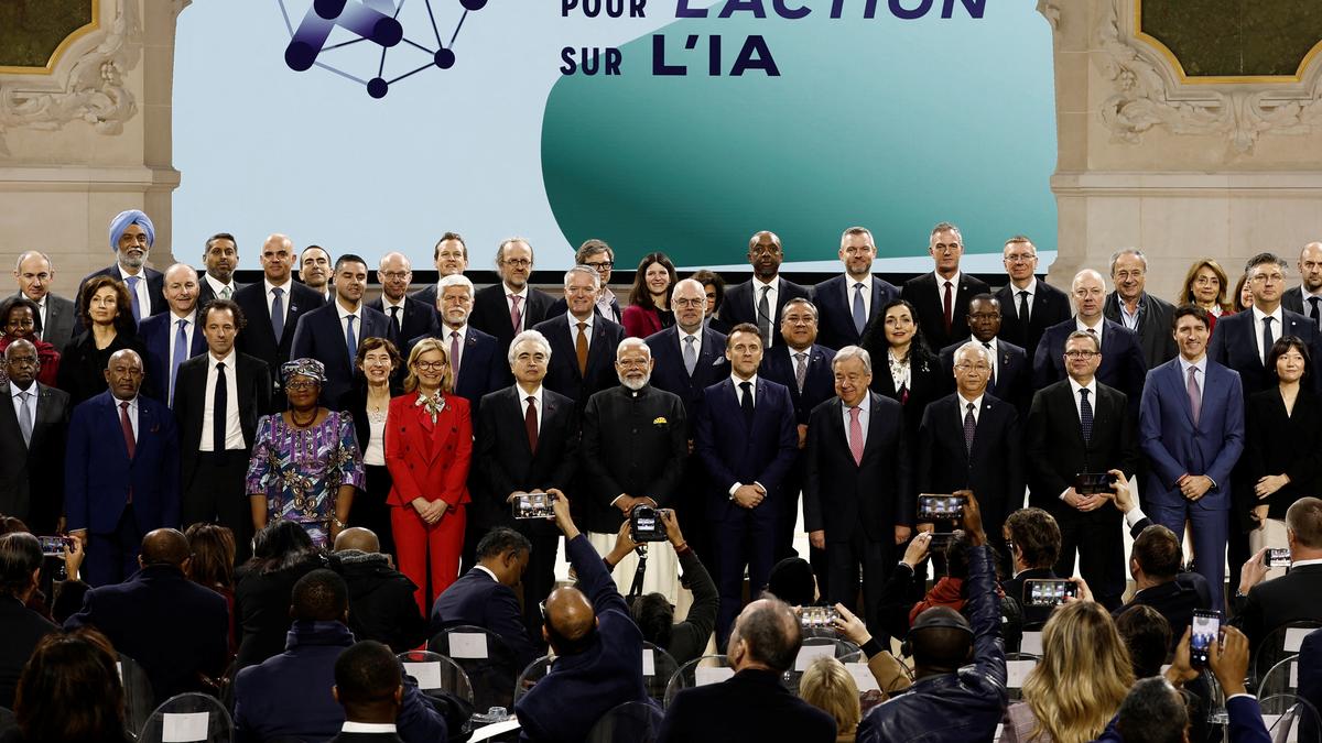 India, 57 others sign Paris joint statement on inclusive, sustainable AI