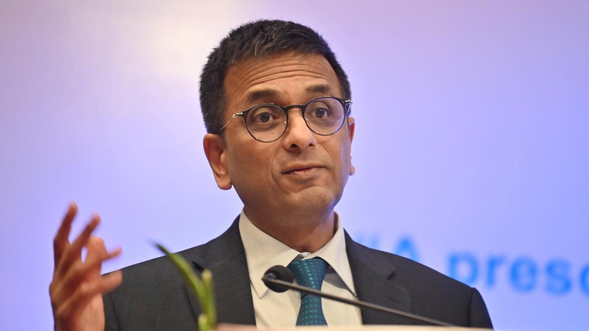 Collegium system not perfect but best available: CJI Chandrachud