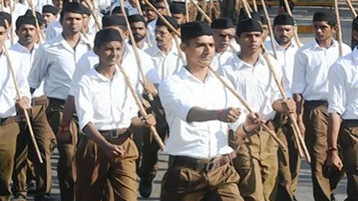 Plea to lift ban on govt. staff joining RSS activities - The Hindu
