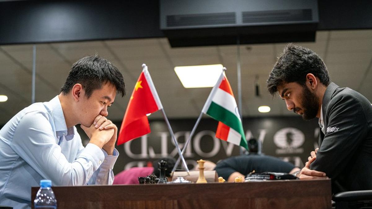 World Chess Championship: Gukesh, Liren play out another draw in 13th game