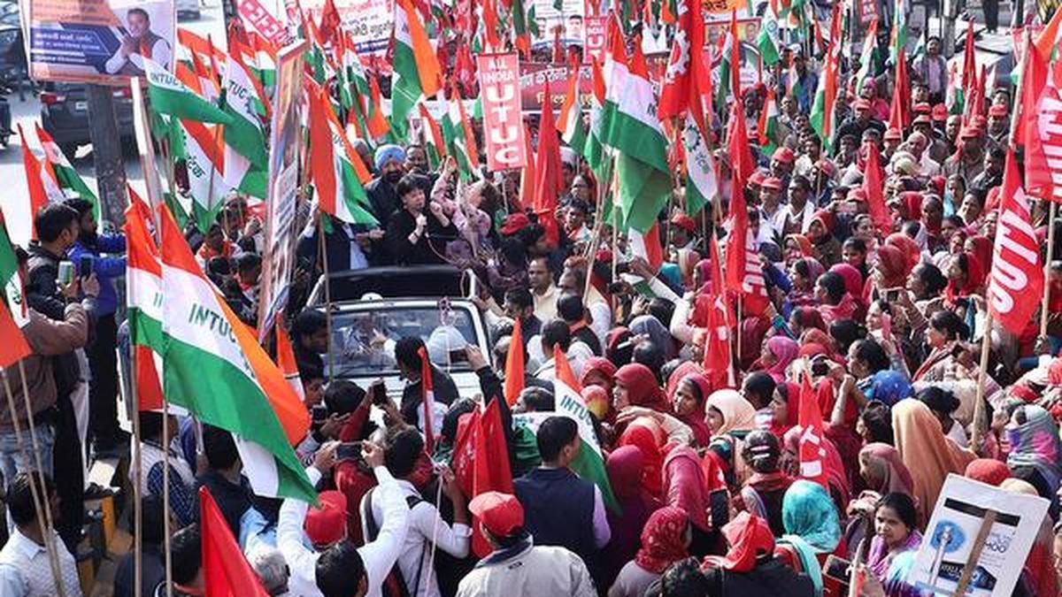 Trade unions plan February general strike against Labour Codes