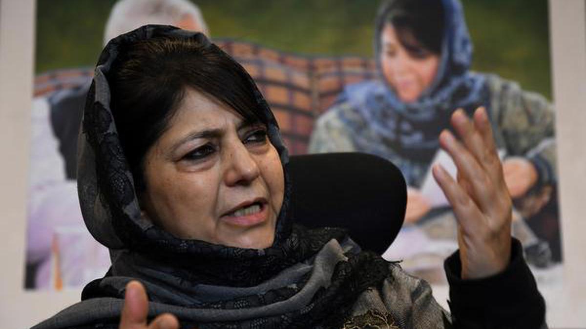 Mehbooba Mufti only mainstream political leader under detention in J&K