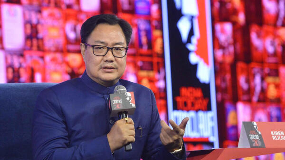 Who will deliver justice if judges carry out administrative work, asks Law Minister Kiren Rijiju