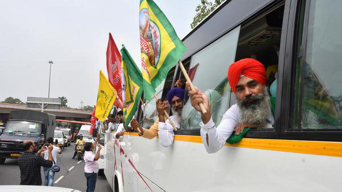 Farmers’ protest | National convention to mark 9 months of protest begins at Singhu border