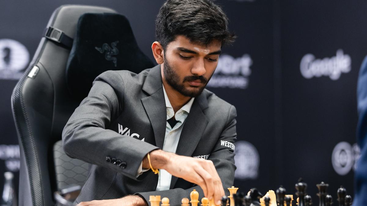 Gukesh strikes back against Ding Liren, levels score in World Championship