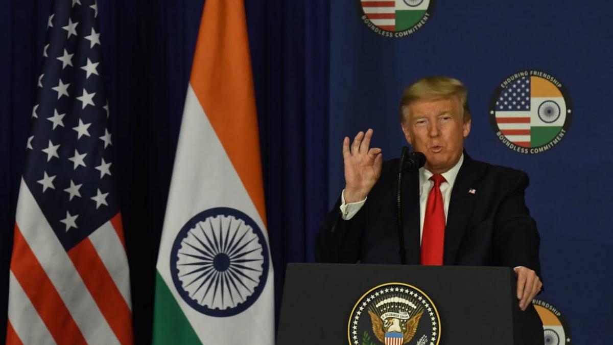 Donald Trump in India live updates | Hope the right decision for the people will be made, says Trump on CAA