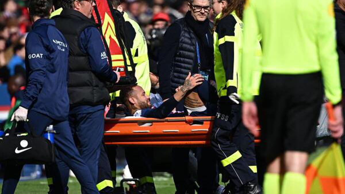 PSG's Neymar has 'ligament damage' in injured ankle