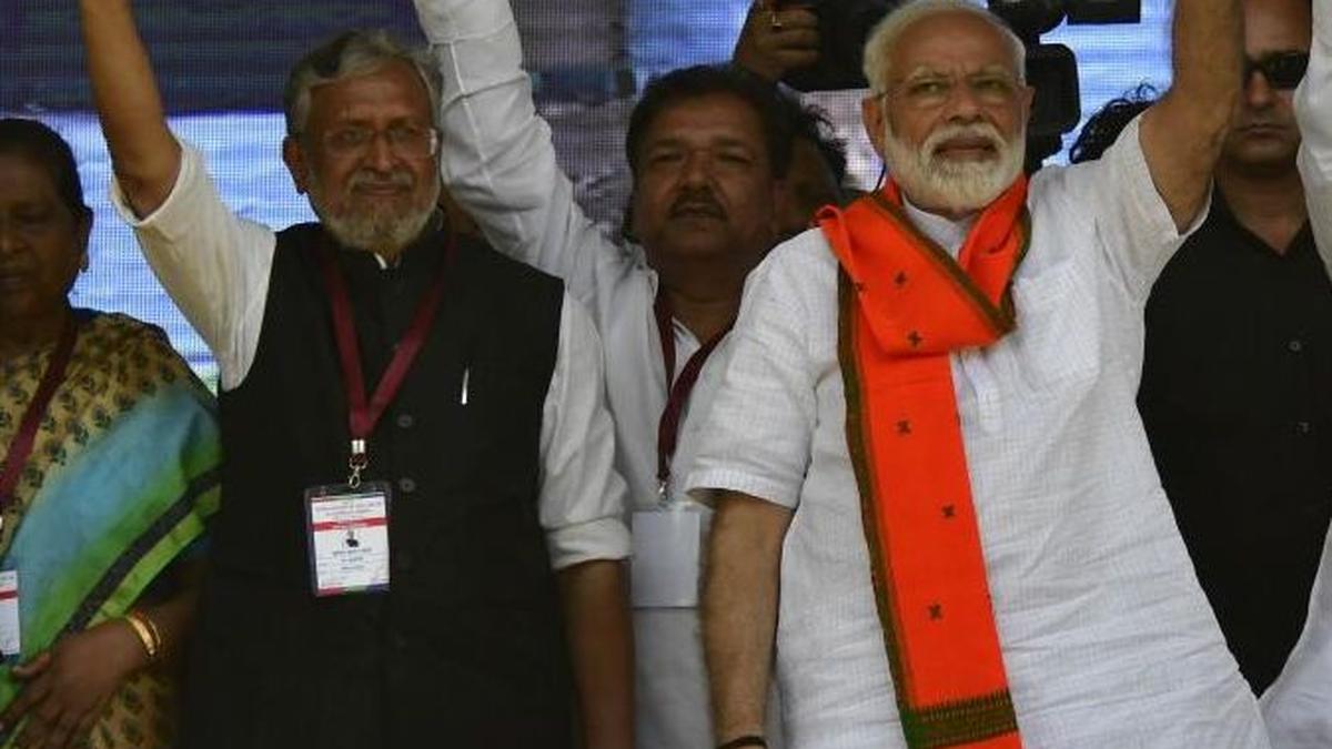 Sushil Kumar Modi death reactions Live: Sushil Modi made invaluable contributions to BJP’s rise, success in Bihar: PM