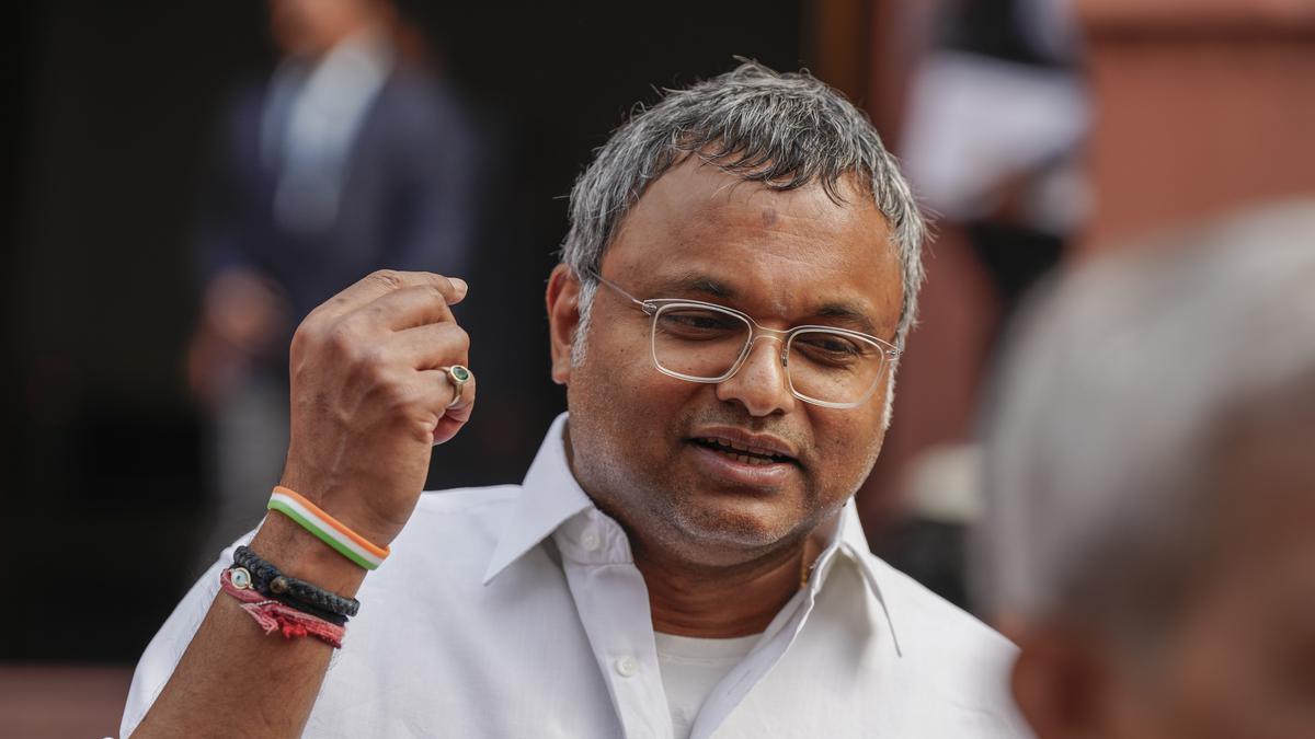 Congress MP Karti Chidambaram appears before ED in money laundering case