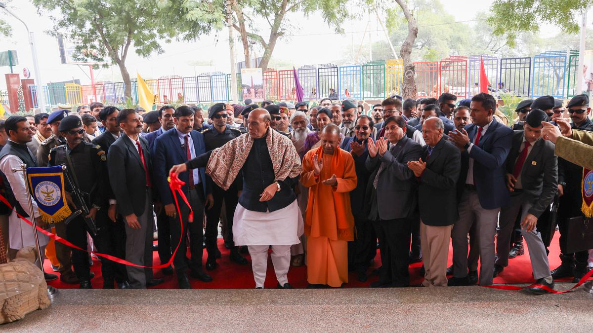 Rajnath inaugurates first all-girls Sainik School in Mathura