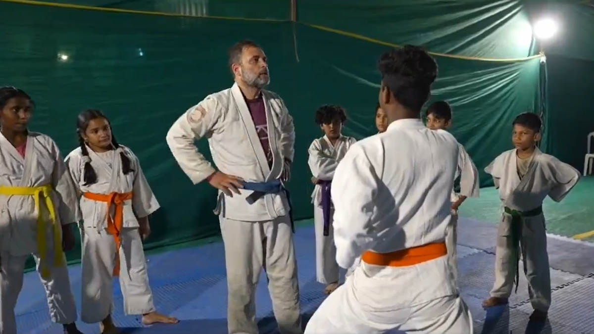 Watch: ‘Bharat Dojo Yatra’ coming soon, says Rahul, with martial arts video from the Bharat Jodo Nyay Yatra