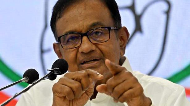 Veering to conclusion Parliament 'dysfunctional'; democracy 'gasping for breath': Chidambaram