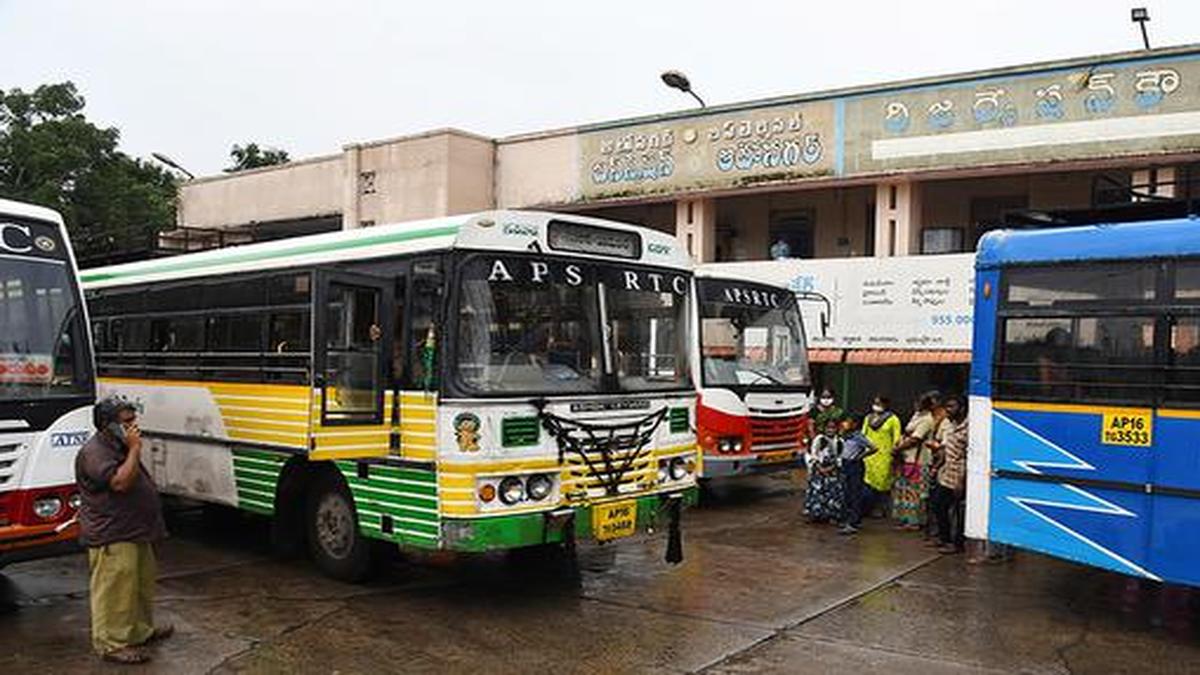 APSRTC to develop four depots as ‘bus ports’ The Hindu