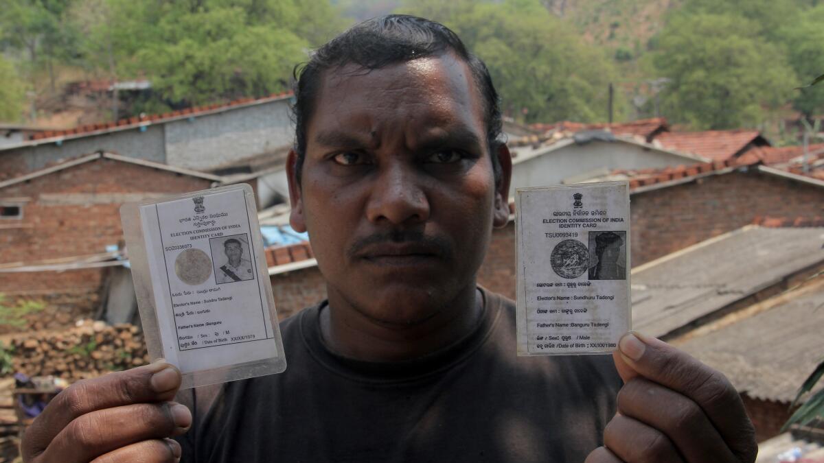 Andhra Pradesh officials say Odisha blocking census collection in Kotia villages