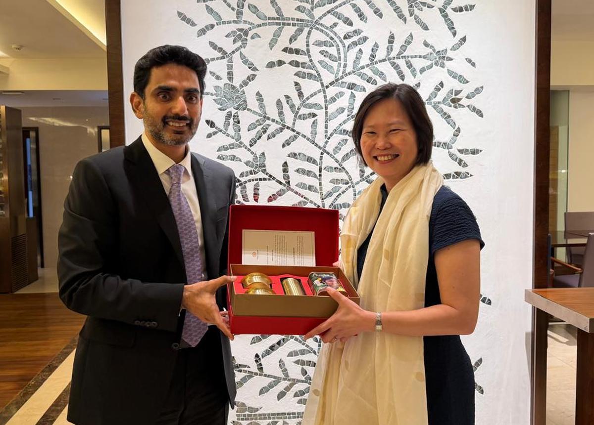 thehindu.com - V. Raghavendra - Amaravati will mirror Singapore's Punggol: Lokesh eyes World Bank push for capital project