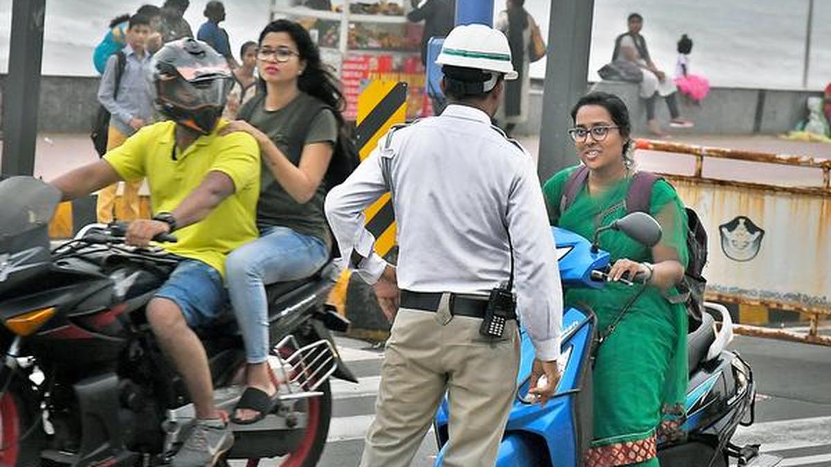 Special drives compel motoriststo comply with road safety rules The Hindu