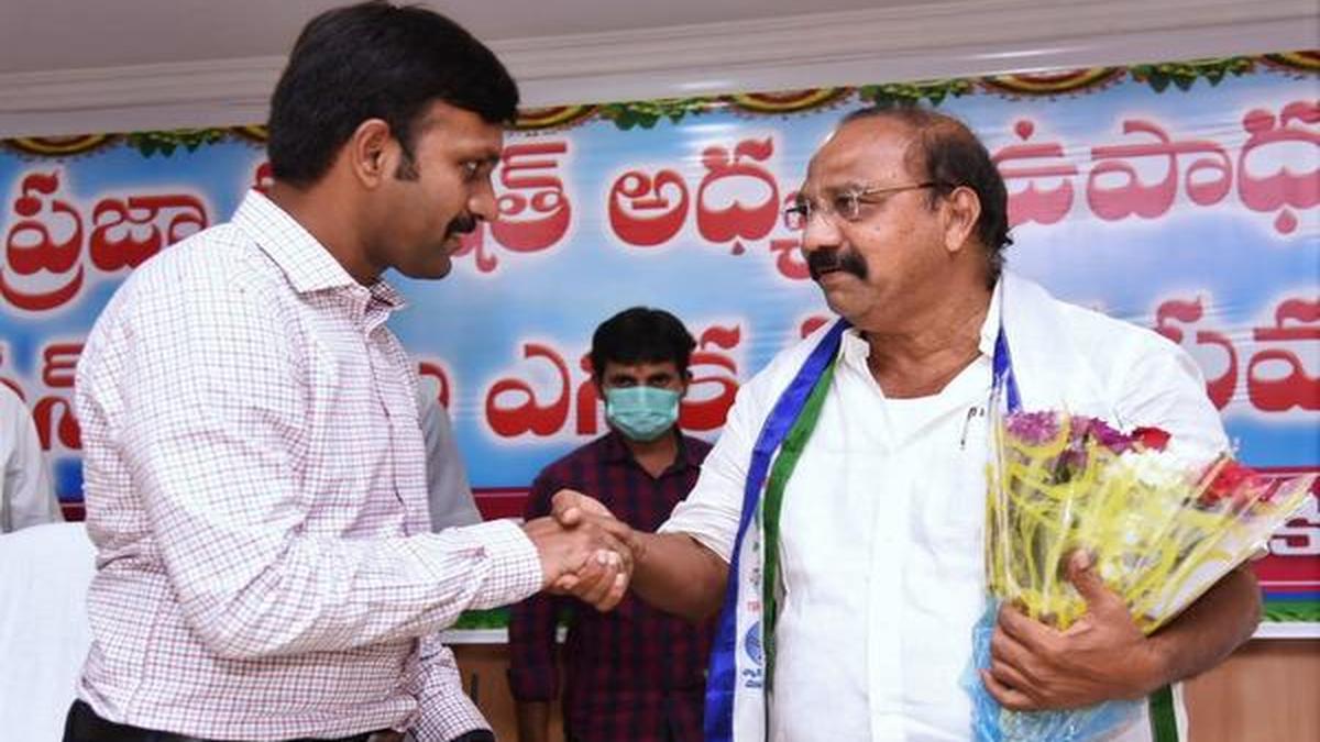 Vipparthi elected as East Godavari ZP Chairman The Hindu