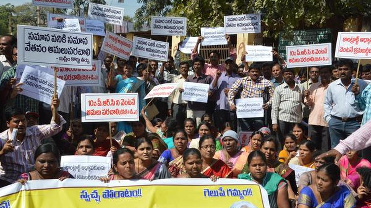 Contract lecturers seek regularisation The Hindu