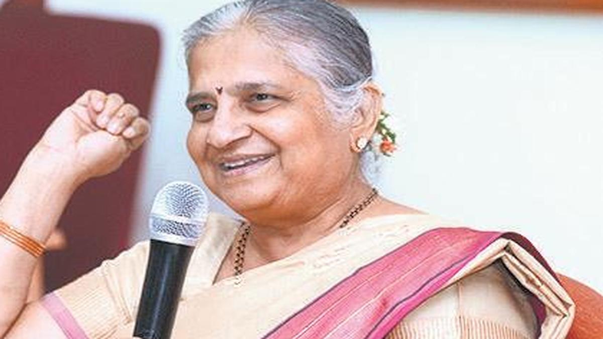 Sudha Murthy has her task cut out at TTD - The Hindu