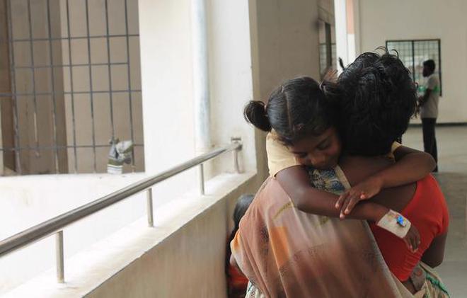 Representational image only: A child at a government hospital in Tamil Nadu.