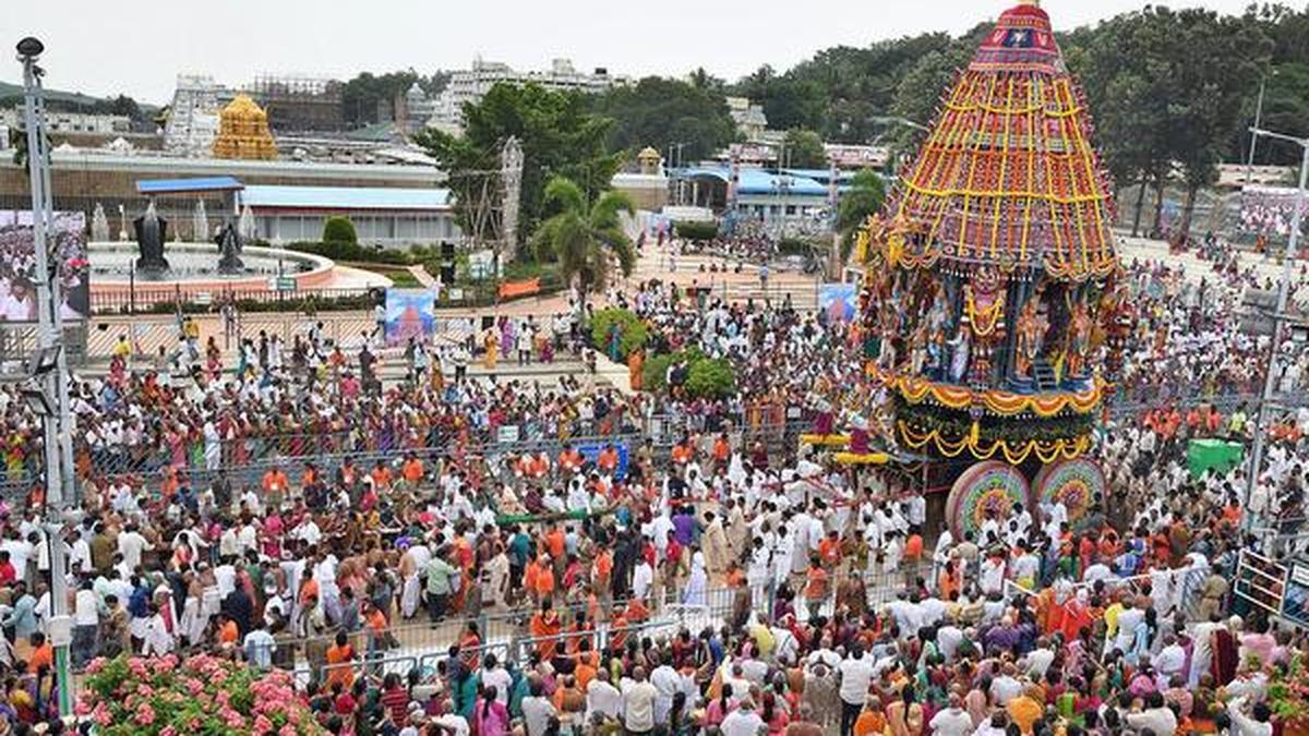 Religious ecstasy marks ‘Rathotsavam’ The Hindu