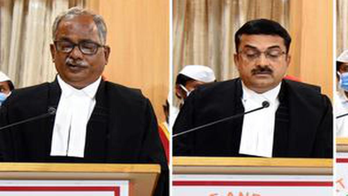 Three sworn in as High Court judges - The Hindu