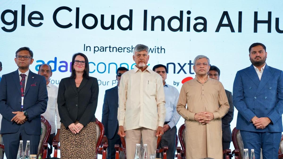 Chandrababu Naidu lays foundation for Google’s ₹1.35 lakh crore AI data centre in Visakhapatnam