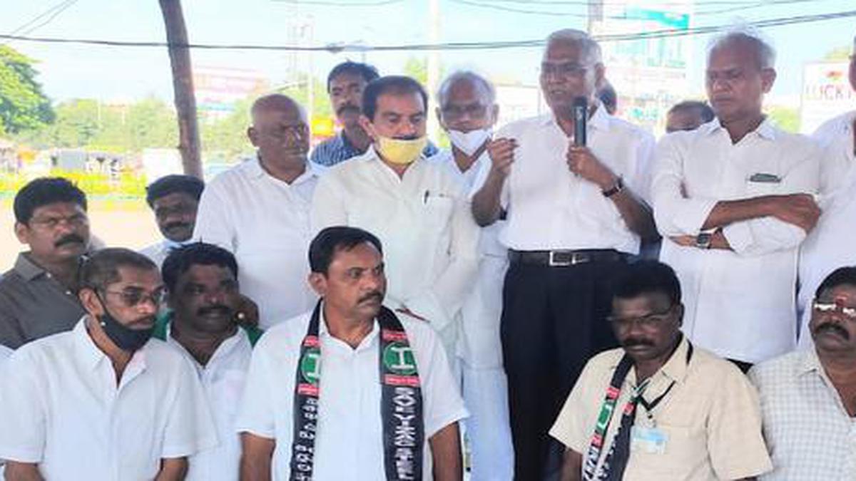 VSP agitation will help save other PSUs too, says Raja