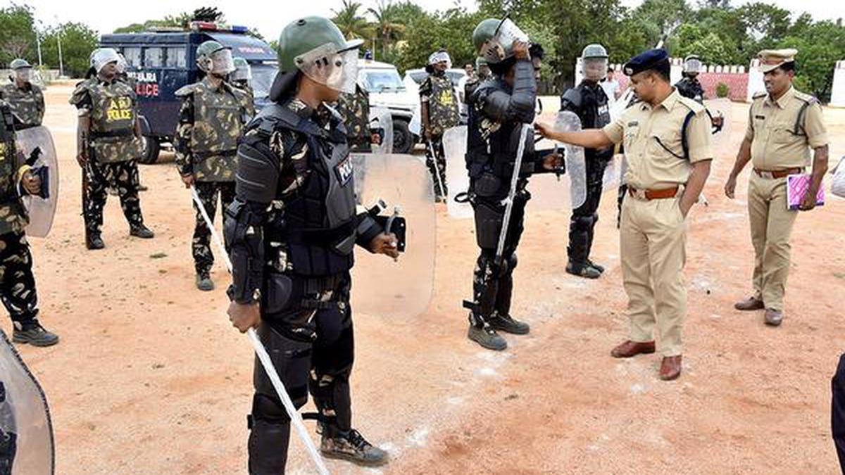 Anantapur now gets its own Rapid Action Force - The Hindu