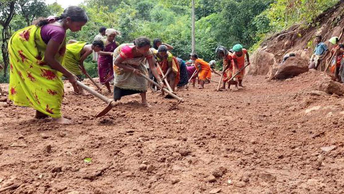 Vexed tribals lay road all by themselves in Agency